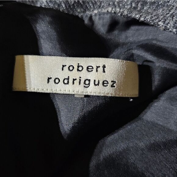 ROBERT RODRIGUEZ Tweed/Leather Dress - Size 8 - Picture 7 of 8